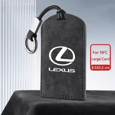 Leather Car NFC Card Smart Remote Key Fob Case Cover Holder Shell for F Sport ES LM GS IS NX RX LX LS RX300 Accessories