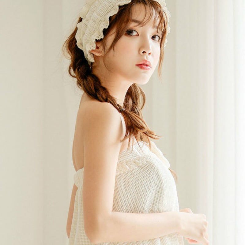 LUNALUZ STUDIO Women's Modal Waffle Washing Band (2C)