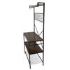 Layered Organizer Shelf Metal Frame Storage Shelving Unit Multi Layer Organizer Stand for Microwave