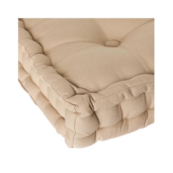 Floor Cushion 40 X 40 Cm Solid Linen Horizon