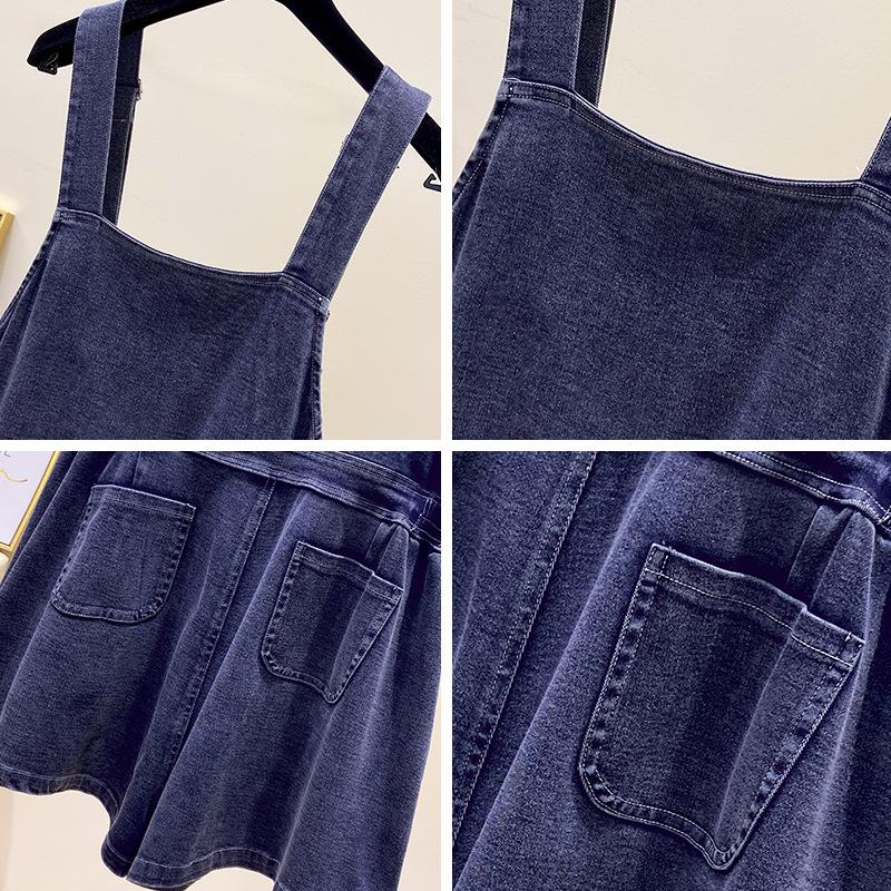 Летний женский комбинезон больших размеров с открытой спиной — фото 4