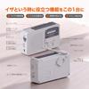 KYOHAYA Tragbares Katastrophenschutzradio mit Wide FM FM Ergänzung Smartphone Mobil LED Sicherheit 3 AAA USB Solar Handkurbel Notfall
