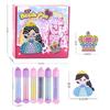 DIY Beads Pen Toys, Handmade Set Creative Production Sticker Princess Rainbow Bow Girl Gifts Toy