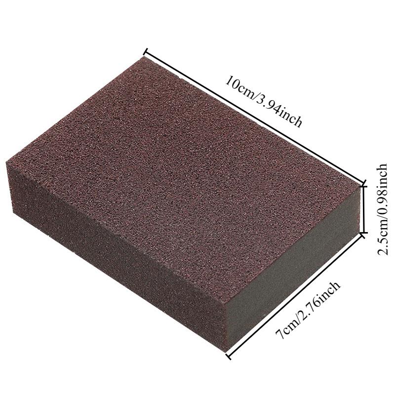 Magic Sponge Cleaning Brush, Metal Rust Removal Sponge Wipe, Emery Sponge Brush, Pot Brush, Kitchen Cleaning Daily Necessities