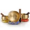 Handmade Tibetan Singing Bowl Meditation Yoga Instrument Copper Chime for Home Relaxation
