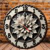 25x25cm Wood Wall Clock That Represents the Thought and Care Behind a Gift