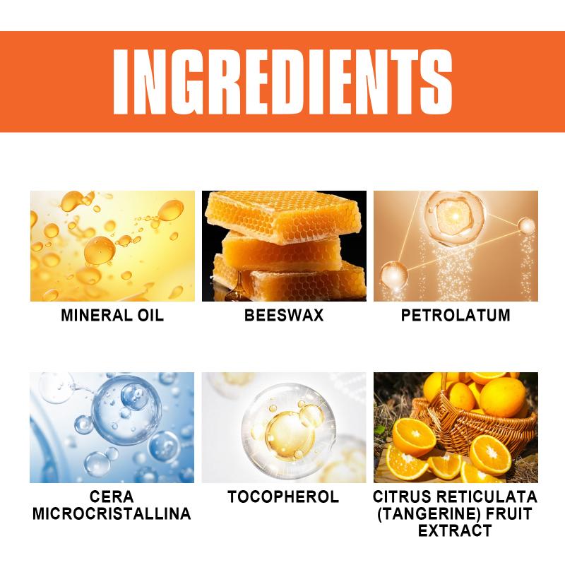 

OceAura Orange Body Deodorant Stick Reduce Underarm Foot Odor Fresh Light Scent Portable Long Lasting Odor Control one size