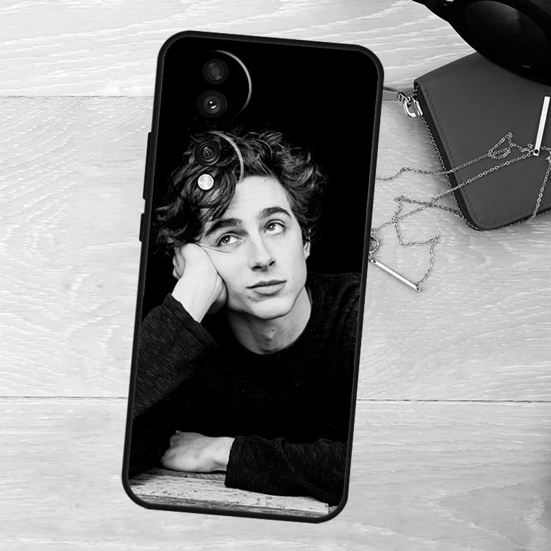 Timothee Chalamet Actor Case For Honor 200 400 Pro 50 70 90 Lite X9a X9b X9c X9d X8a X8b X8c Magic 5 6 7 8 Pro Cover
