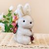 Cute Gourd Plush Bunny Keychain With Animal Plush Decor For Car And Bag Accessories