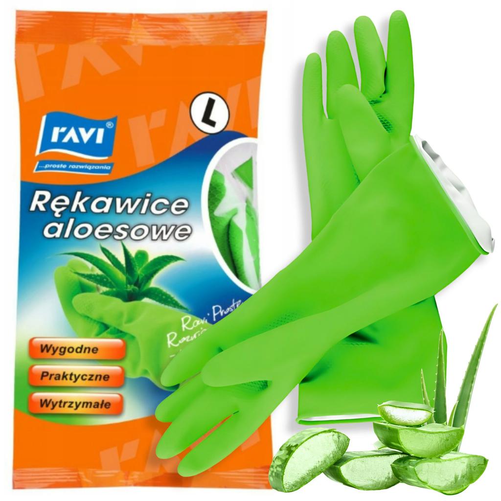 Rękawice Aloesowe Ravi Rozmiar L