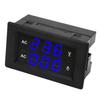 LED Digital Display AC 100.300V Voltmeter 0-100A   Meter(Red Red)