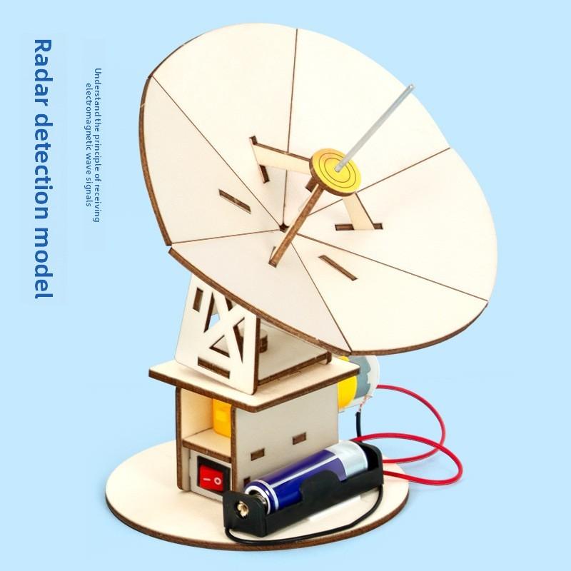 Science Diy Radar Detector Model Kit For Kids Educational Stem Toy