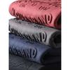Retro Three-Dimensional Relief Spring and Autumn Export Print Sweater
