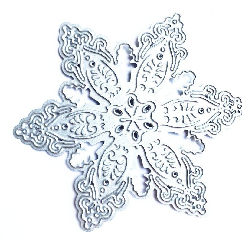 Cutting Die Scrapbook Etching Knife Die Snowflake Embossing Carbon Steel Knife Die Paper Art Knife Die Cut Dies