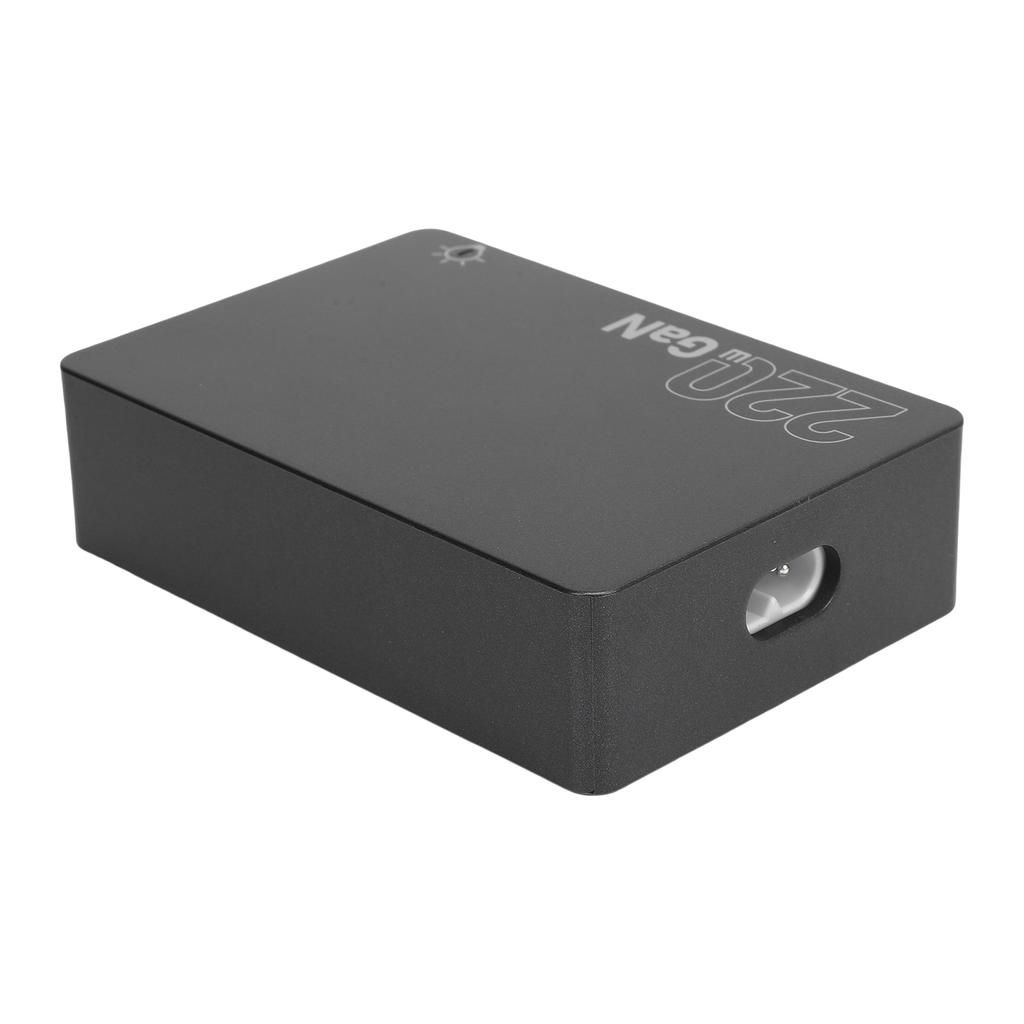 220W USB C Fast Charging Station GaN High Efficiency Portable USB C Charging Hub for PD 100W Laptop US Plug