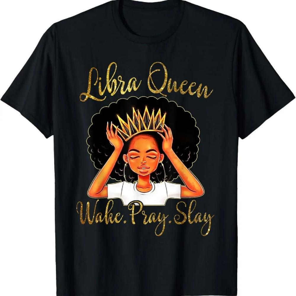 

Libra Queens Are Born in September 23 - October 22 T-shirt T-Shirt XXXXXL чёрный