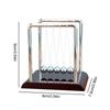 Newton'S Cradle Balance Steel Ball Teaching Supplies Physics Science Pendulum Desktop Toys Stress Relief Gifts Home Decoration