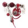 Les Trésors De Lily [C5448] - Cherry Red 'Japanese Garden' Designer Bracelet