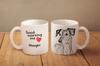 Saluki, Persian Greyhound, Arabian hound - cup with a dog, personalized cup with a print, a classic gift for everyone from the Art-Dog brand
