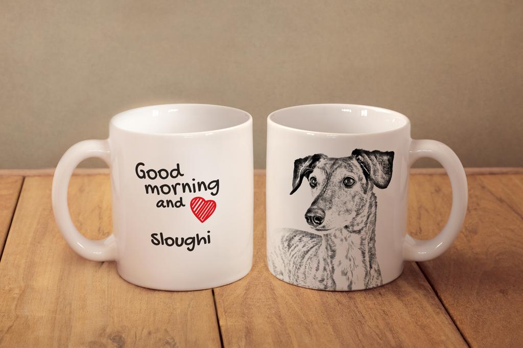 Saluki, Persian Greyhound, Arabian hound - cup with a dog, personalized cup with a print, a classic gift for everyone from the Art-Dog brand