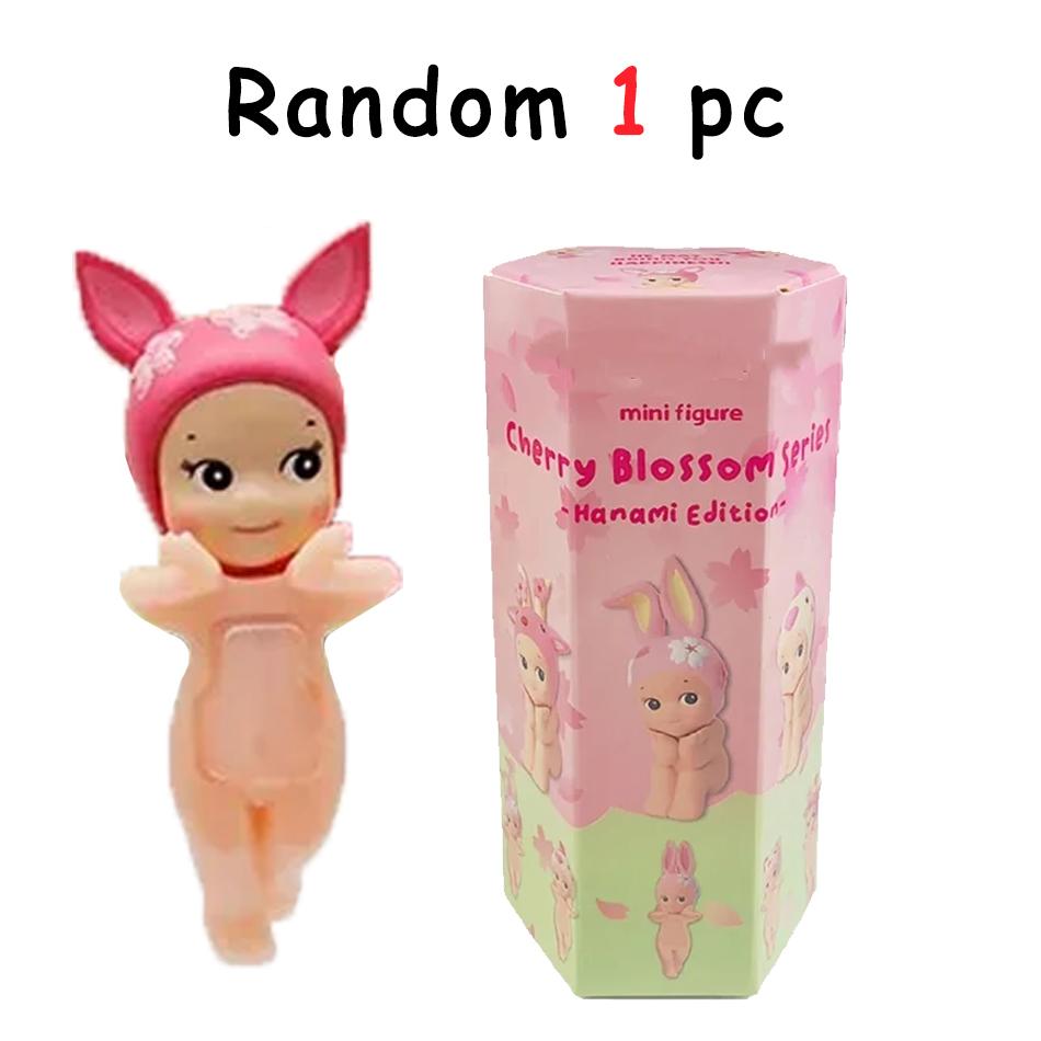 / New  Selling S Angels Cherry Blossom Series Anime Figures Ornaments Dolls Fans Children Birthday Gift Random