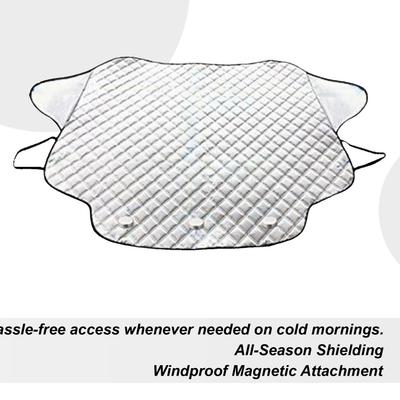 Winter-Windschutzscheibenabdeckung Magnetische Auto-Sonnenblende Strapazierfähiger Schutz Auto-Fenster Schnee- und Eisabdeckung für Auto SUV LKW