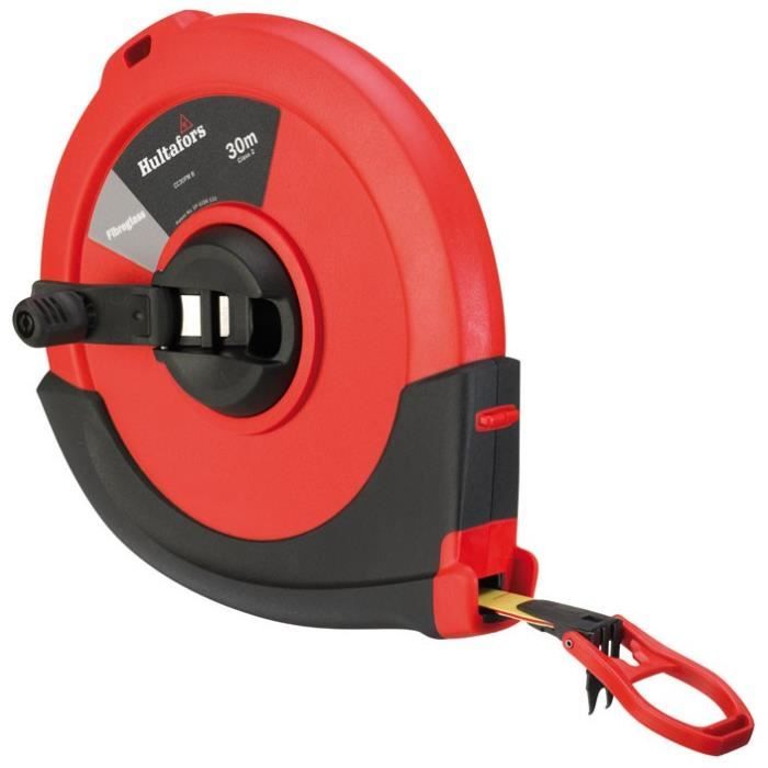 Cinta métrica - Hultafors - CC F - 30 m - Fibra de vidrio - Résistante à l'humidité