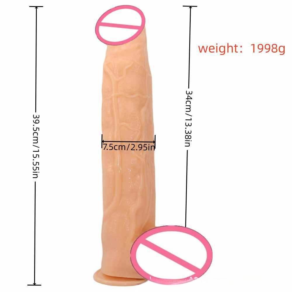 Super Sized 42cm Thick Explosive Chrysanthemum Artifact Super Sized Giant Penis Huge Cock Expanding Anus Yin Pleasure Super Sized Fake Penis