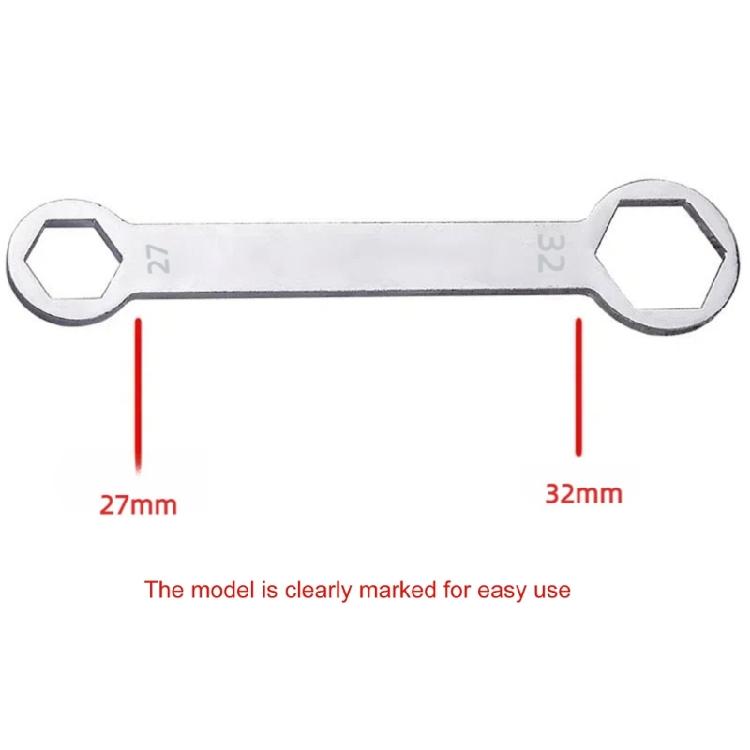 Axles Wrench Hand Tool Axles Wrench Professional Tools Double Head Wrench Universal for Motorcycles Maintenance Repair