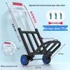 Foldable Hand Truck with Rubber Wheels