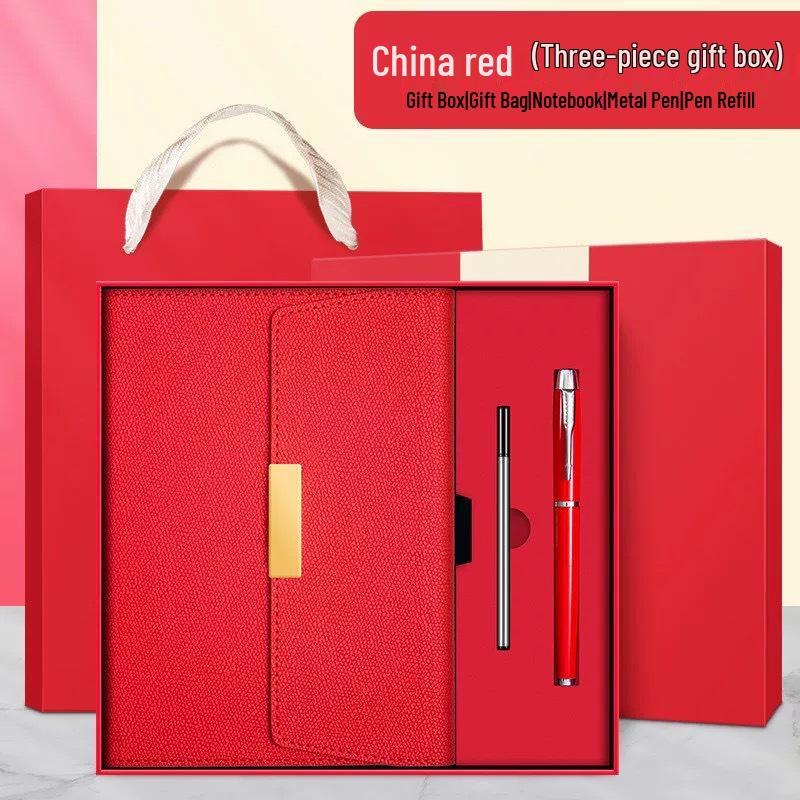 Customizable A5 Notebook Gift Set with Logo Printing - Corporate Business Souvenir
