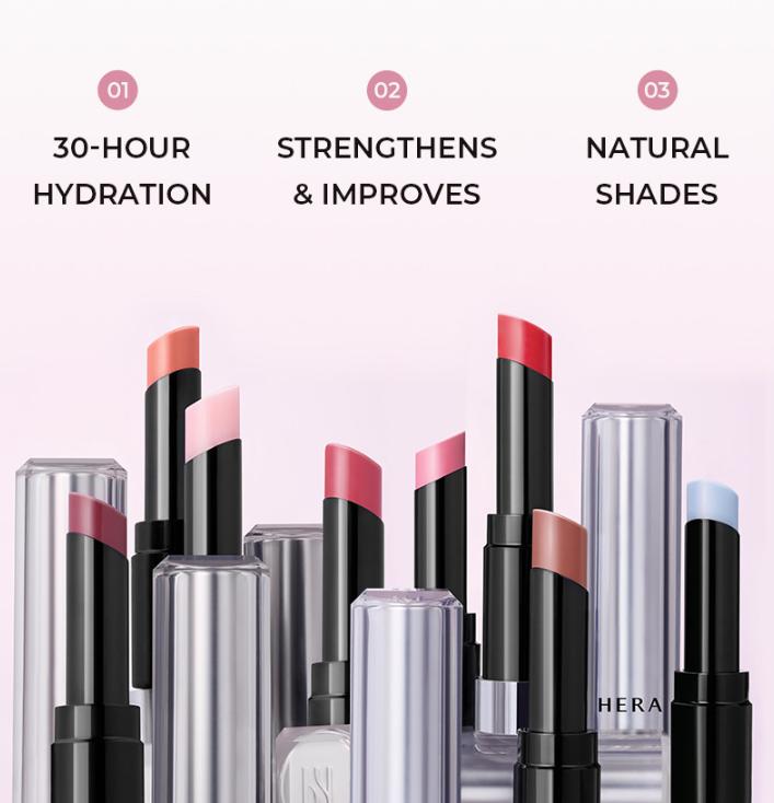 HERA Sensual Nude Balm 3.5g – Korean Moisturizing Lip Balm with Nude Tint (7 Shades)