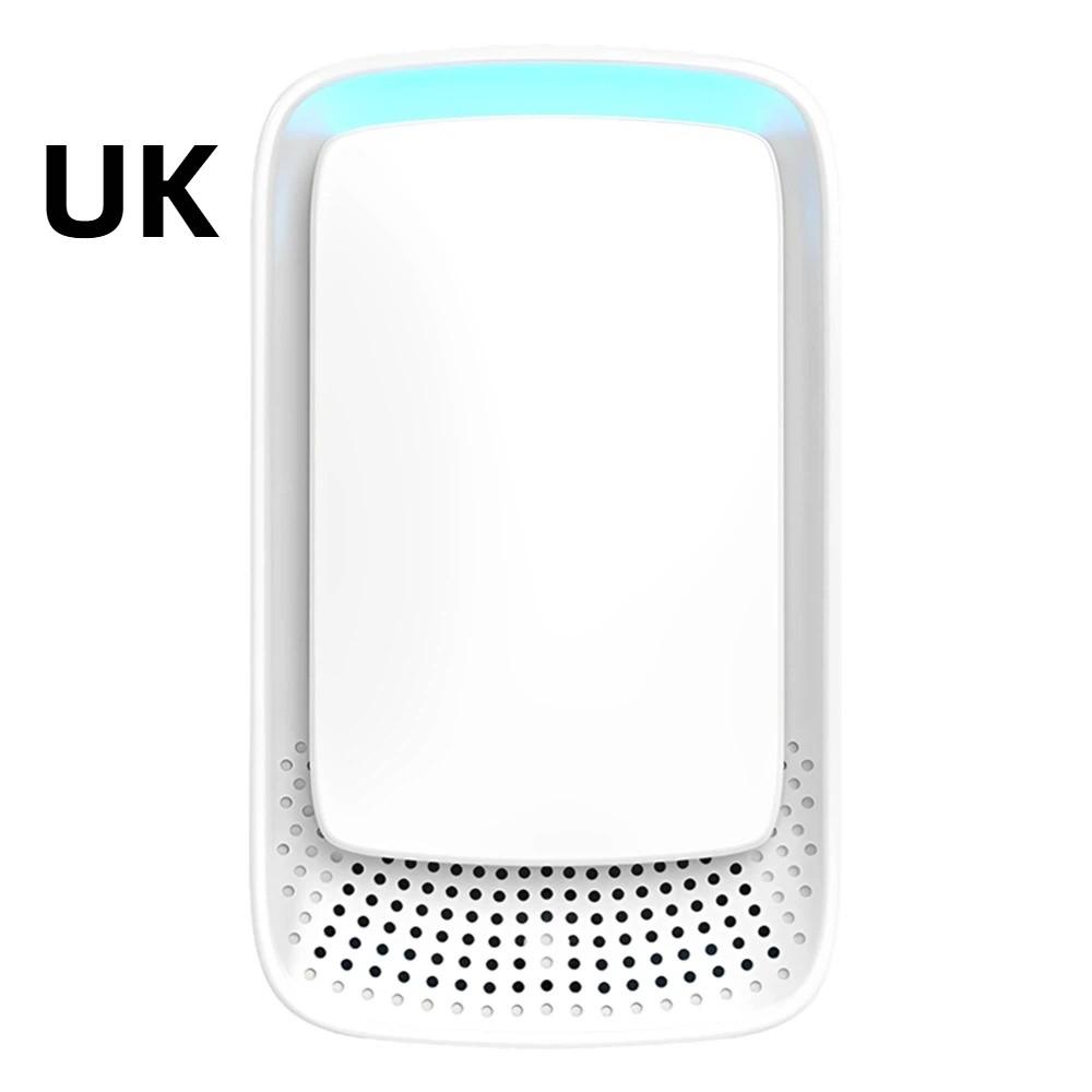 US UK EU Plug Air Cleaner Small Negative Ion Generator Air Cleaning Air Purifier  Basement UK