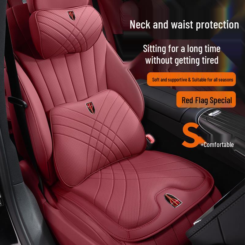 Hongqi HS-Series Car Headrest & Lumbar Support Pillow