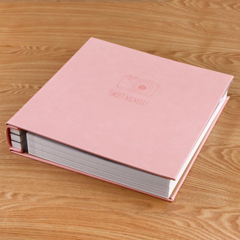 DIY Handmade Photo Album: Large Capacity, Self-Adhesive Scrapbook for Family Memories