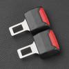 2PCS Car Seat Belt Clip Extension Plug Car Safety Seat Lock Buckle Seatbelt Clip Extender Converter Baby Car Seat Accessories