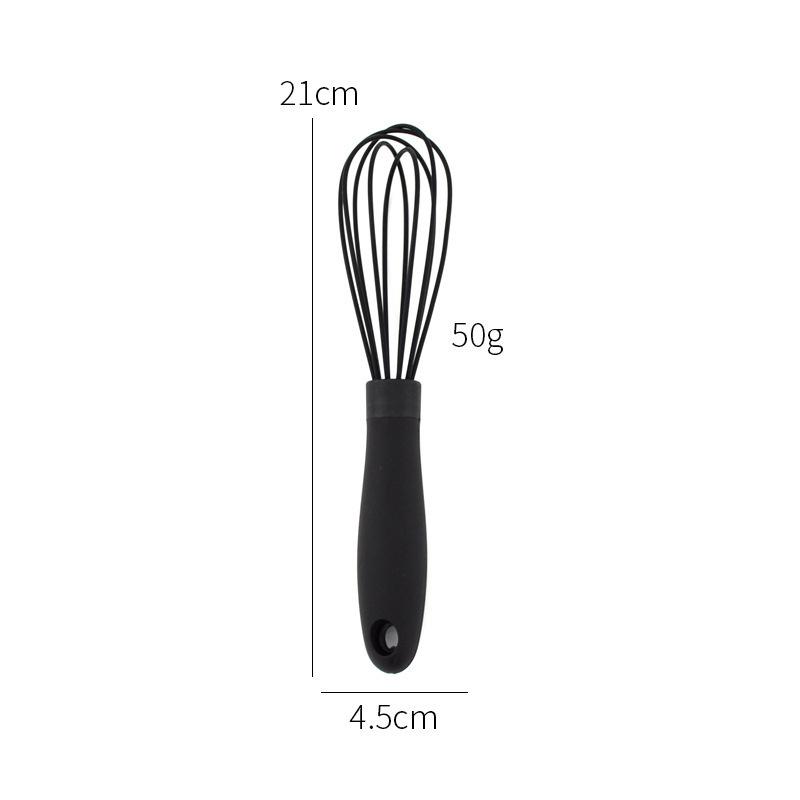 Stainless Steel Silicone Whisk Mini Whisk Color Whisk Mixer Mini Baking Tools