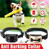 Control Stop Barking Waterproof Ultrasonic Training Collars Rechargeable Pet Anti Bark Collar