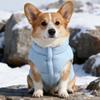 Fashion Warm Dog Down Jacket Thickened Adjustable Windproof Dog Jacket with Ear Hole Comfortable Dog Hood Coat Winter Season