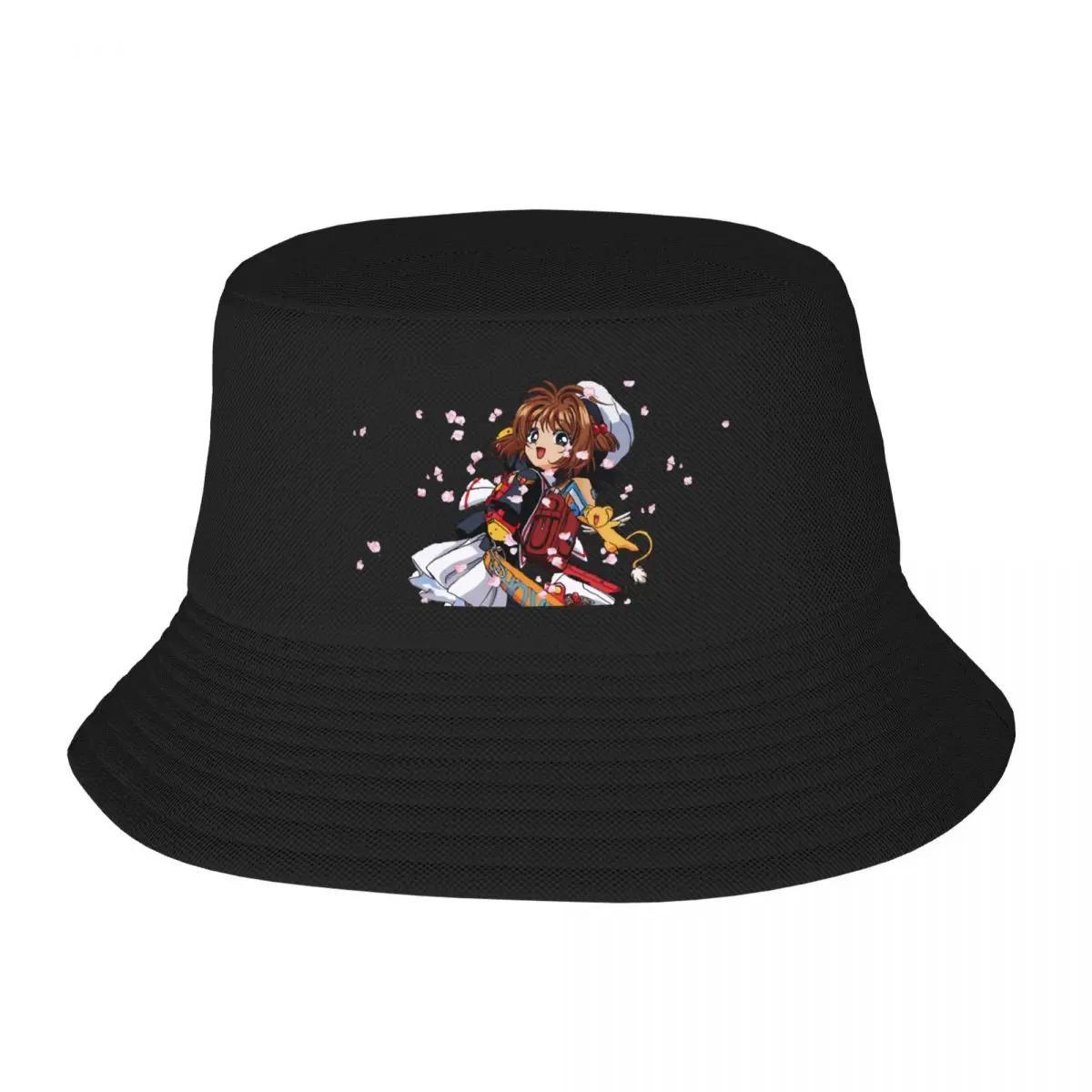 New Cardcaptor Sakura Roller Skates Bucket Hat F Hat Luxury Brand Custom Hat Rugby Womens Beach Visor Unisexs