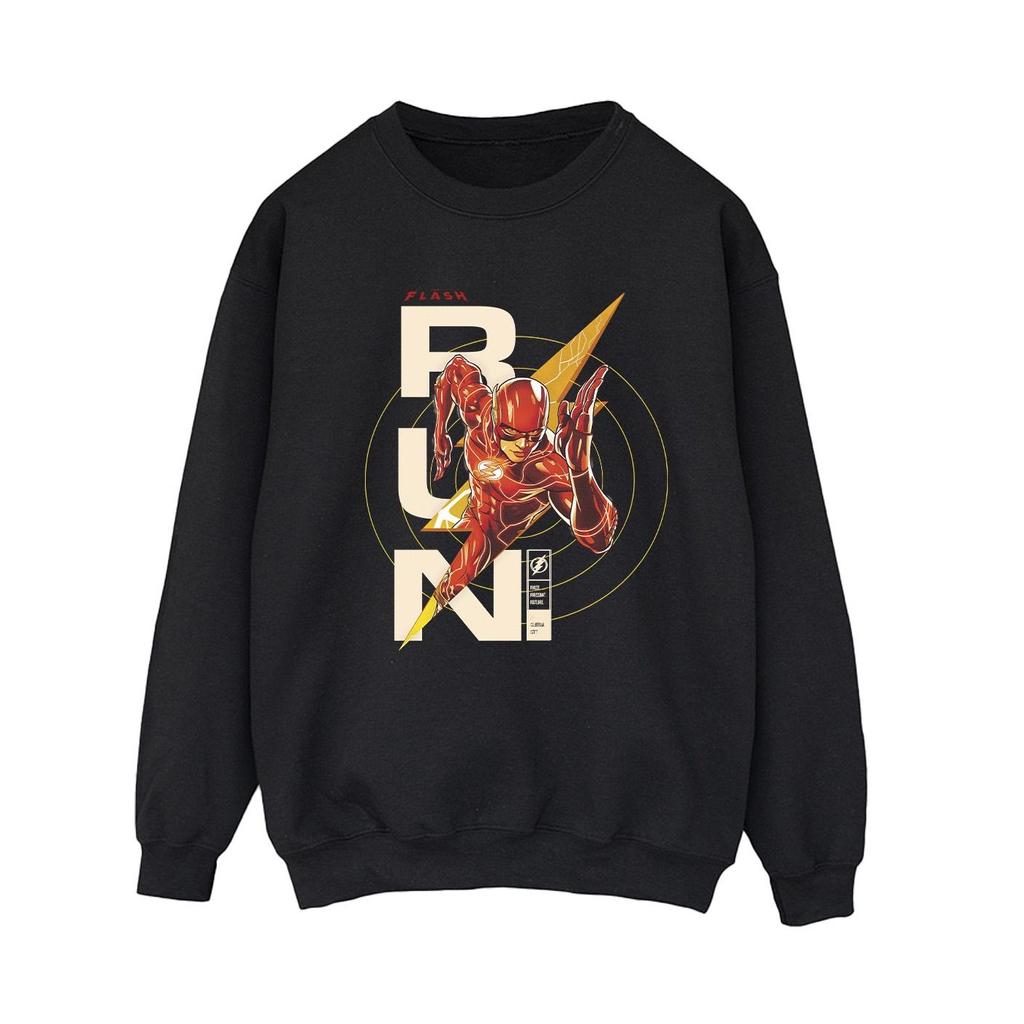DC Comics Womens/Ladies The Flash Run Sweatshirt