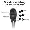 Waterproof Bicycle Light Usb Charging Bike Front Light Flashlight Handlebar Cycling Head Light W/ Horn Speed Meter Lcd Screen