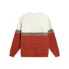 Li Ning Sports Lifestyle Series Round Neck Letter Logo Knit Sweater Men Sweater AMBV387-1