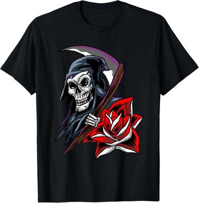 Grim Reaper Todesengel Cooler Sense Todmäher Geschenkidee T-Shirt