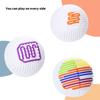 Sensory Activity Ball Toy Split Design with Rubber Ropes for Stress Relief Focus Cognitive Development for Concentration