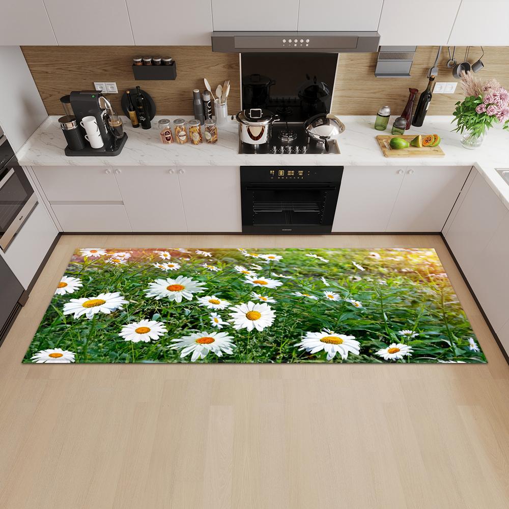 Kitchen Mat Entrance Door Mat Living Room Bedroom Long Carpet Home Corridor Bathroom Non-slip Floor Carpet