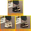 One Strap Sandals For Women With Pu Upper And Low Block Heel For Summer Casual Wear