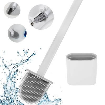An der Wand befestigte TPR-Toilettenbürsten Abnehmbare, leicht zu reinigende Toilettenbürsten