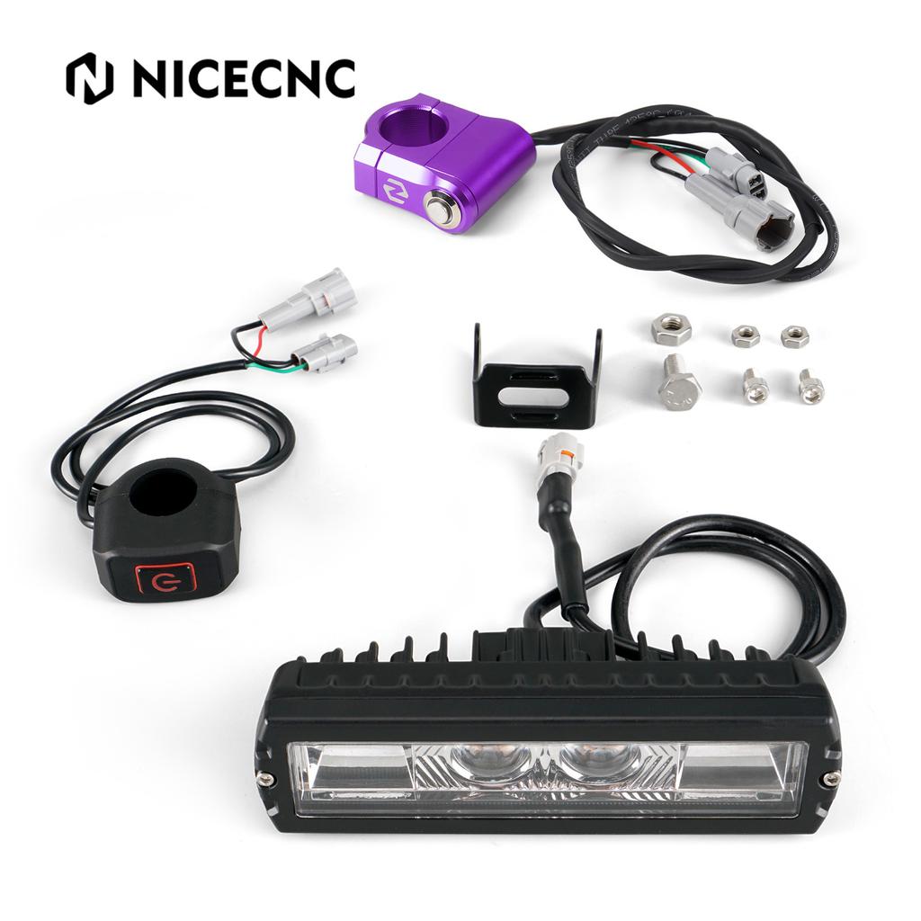 NICECNC For Surron Light Bee X Plug and Play Headlight & Head Light Switch Button For Sur-Ron Light Bee S For Segway X160 X260