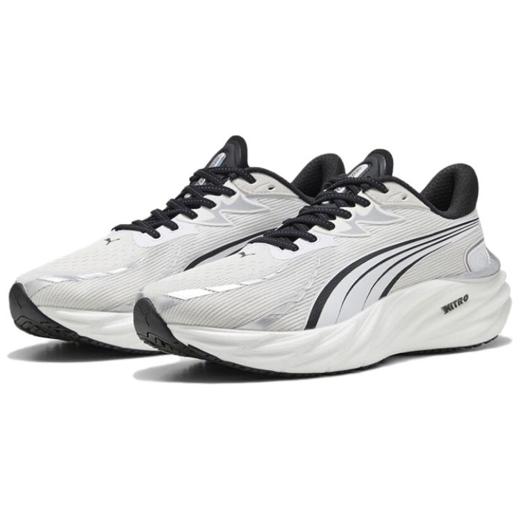 New PUMA Velocity NITRO 4 Abrasion Resistant Low Top Running Shoes Men's White 312635-02
